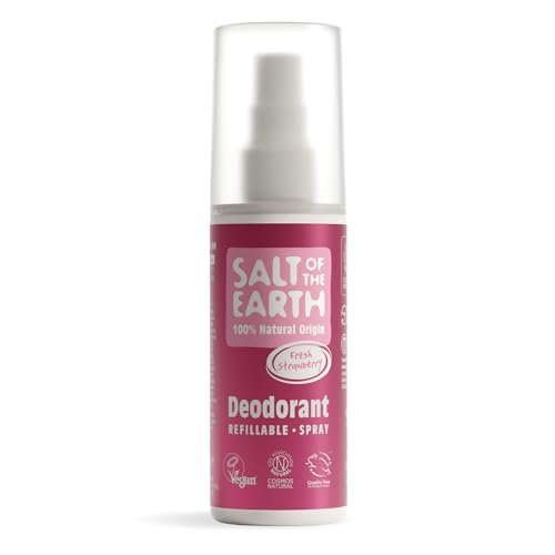 Salt Of The Earth Natural Deodorant Spray Sweet Strawberry 100Ml