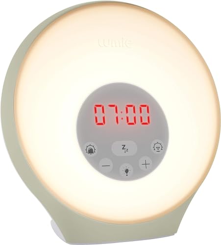 Lumie Sunrise - Sveglia Con Effetto Tramonto E Tramonto, Sveglia, Suoni E Luce D'Atmosfera