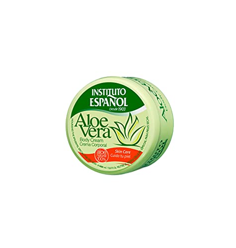 Instituto Español Crema Coporal Hidratante Aloe Vera, 400 Mililitros