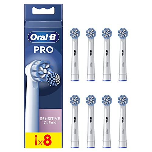 Oral-B Pro Sensitive Clean - Testina Per Spazzolino Elettrico, A Forma Di X, Setole Extra Morbide Per Spazzolatura Delicata E Rimozione Della Placca,
