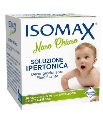 Coswell Isomax Soluzione Ipertonica 3% Naso Chiuso 20 Flaconcini Da 5 Ml