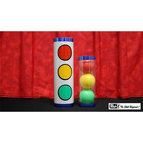 Solomagia Joker Ball And Tube (Small) By Mr. Magic - Magia Con Paline - Giochi Di Magia E Prestigio