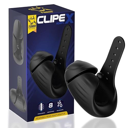 Clipex Masturbador Masculino Ajustable Con Sistema De Clip Silicona Premium Usb Magnã‰Tico