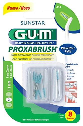 Sunstar Gum Proxabrush Classic 414 Scovolino Interdentale 8 Pezzi