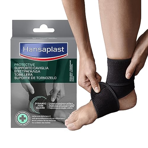 Hansaplast Sport Supporto Caviglia, Cavigliera Sportiva Per Protezione E Sollievo, Cavigliera Ortopedica Con Regolazione Della Pressione, Tutore Cavig