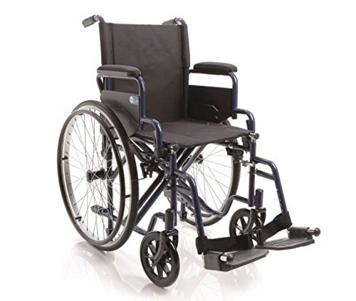 Sedia A Rotelle Pieghevole Ad Autospinta Trasformabile (40 Cm)