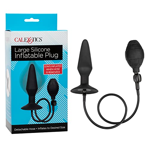 Calexotics 137563 Large Silicone Inflatable Plug