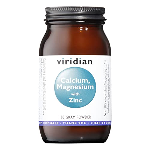 Viridian Calcium Magnesium Zinc Polvere, 100G