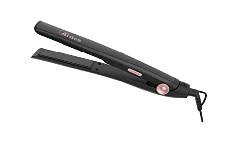 Ardes | Arpia01 Piastra Capelli Lisci E Mossi Professionale Hera 28W, Piastra Per Capelli Ceramica Con Cavo Girevole 360°, Gancio E Blocco Piastre, Pi