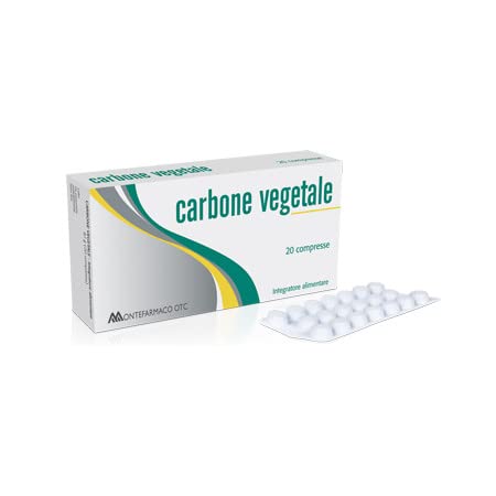 A.F.O.M. Carbone Vegetale Integratore Alimentare 40 Compresse