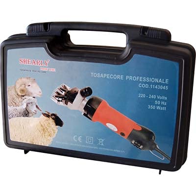Tosatrice Tosapecore Cani Professionale Macchina Taglia Peli Volt 230 Watt 350 + Valigia