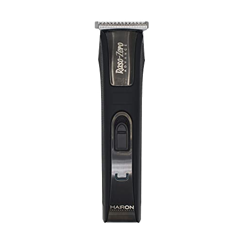Hairon Tosatrice Regolabarba Cordless Professionale, Raso Zero Advance, Taglio A Zero