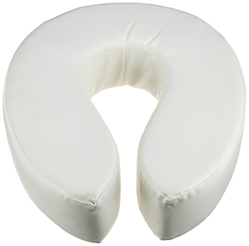 Homecraft Padded Raised Toilet Seat 10 Cm (4") (Eligible For Vat Relief In The Uk) Soft Comfortable Cushioned Seat For Elderly, Disabled, Bathroom Aid