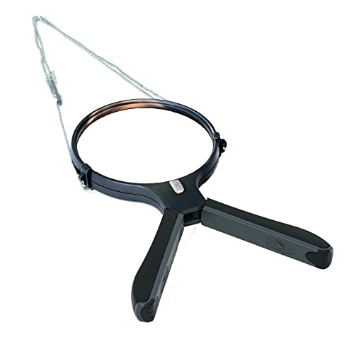 Lifemax - Lente D'Ingrandimento Mani Libere, Con Luce