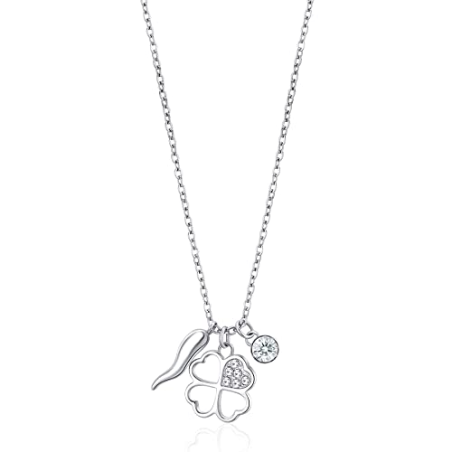 Brosway Collana Donna Con Simbolo Quadrifoglio | Collezione Chakra - Bhkn053