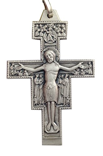 Crocefisso Di San Damiano In Argento Massiccio 925 Millesimi