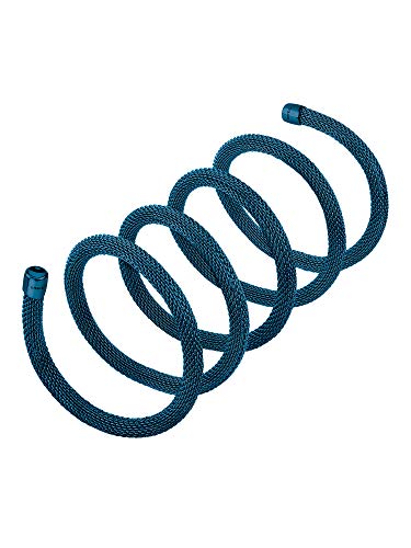Breil, Collezione New Snake, Gioiello Donna In Acciaio, Bracciale - Collana, Leggero, Morbido E Malleabile, Indossabile In Diversi Modi, Lunghezza 80