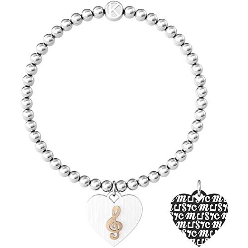Bracciale Kidult In Acciaio Chiave Di Violino | Armonia – Free Time – 731966