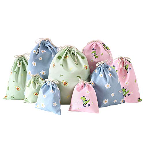 Heiqlay Sacchetti Regalo Tela, Sacchetti Regalo Sacchetti Traspiranti Riutilizzabili Con Coulisse Per La Conservazione, Piccoli Regali, Caramelle, Ves