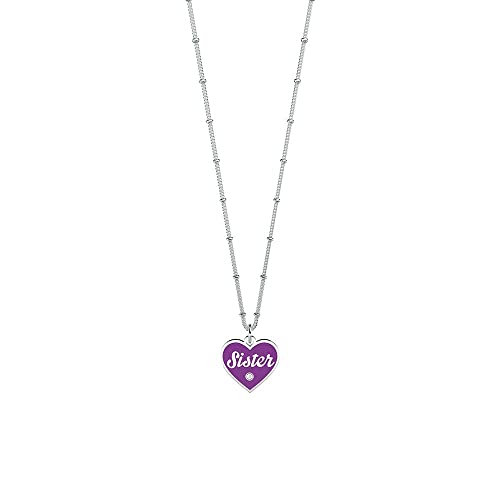 Collana Kidult In Acciaio Cuore | Sister – Family – 751159