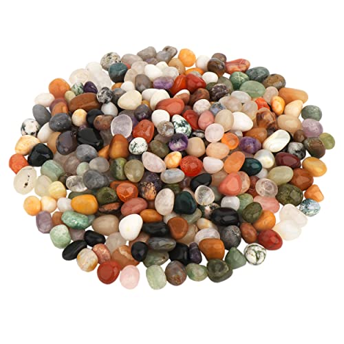 Nklaus 100G Pietre Burattate 5-10Mm Gemme Naturali India Mix Gemme Decorazione 11099
