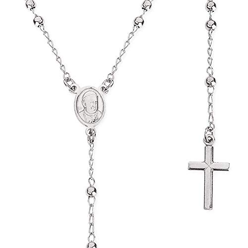 Collana Amen Rosario Cro3Ob Argento