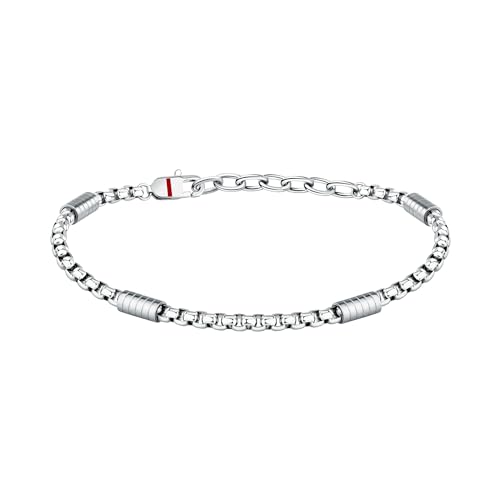 Sector No Limits Bracciale Uomo In Acciaio A Catena, Collezione Basic - Szs120