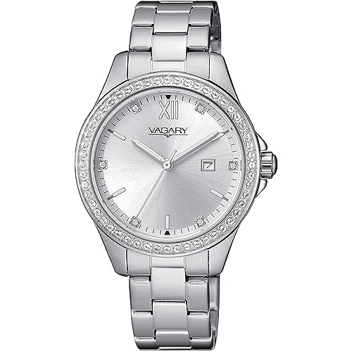 Orologio Donna Timeless Lady 107Th Silver Con Cristalli Vagary