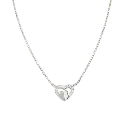 Amen Collana Da Donna Clhpbbz, Argento, Nessuna Pietra Preziosa