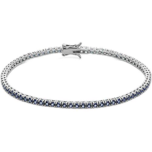 Comete Bracciale Tennis Zirconi Blu Ubr995M19