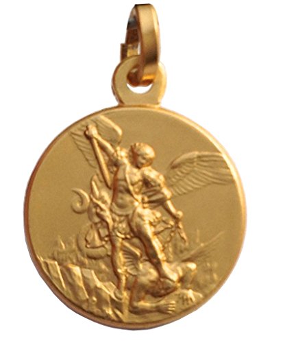 Medaglia Di San Michele In Argento 925 Millesimi - Patrono Della Polizia Di Stato (San Michele Argento 925 Dorato)