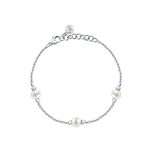 Morellato Perla Bracciale Donna In Argento 925, Perla - Saer53