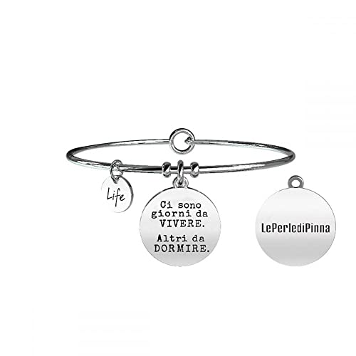 Kidult Irony Bracciale 731010 Le Perle Di Pinna. Ci Sono Giorni Da Vivere. Altri...