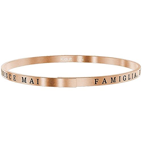 Kidult - Bracciale In Acciaio 316L E Pvd Rosé | Family