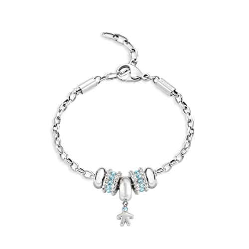 Morellato Bracciale Drops Acciaio Inossidabile Cristallo Bianco Di Scz682