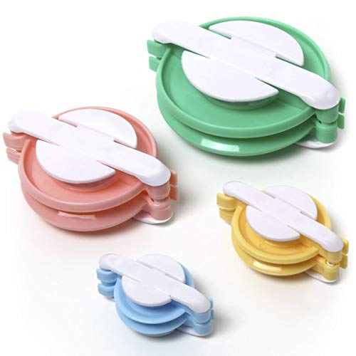 Igadgitz Home U6957 - Set Di 4 Pom Pom Maker, Kit Varie Dimensioni Pom Maker - Set Di 3,8 Cm, 4,8 Cm, 6,8 Cm, 8,8 Cm