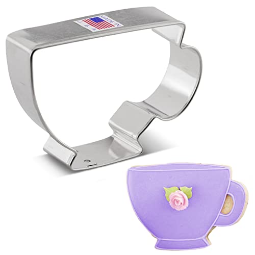 Formina Per Biscotti Stampo Per Tazza Da Tè 8,89 Cm, Prodotto Negli Stati Uniti Da Ann Clark