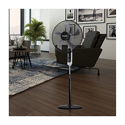 Termozeta Ventilatore A Piantana 130Cm 5P Nero