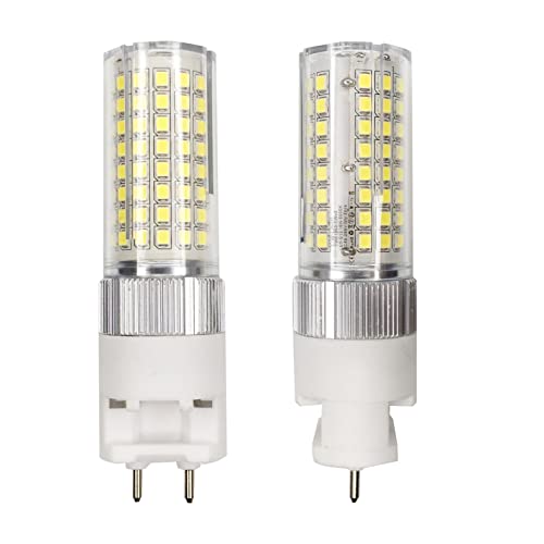 Lampadina Led G12 16W 220V Luce Bianca Fredda 6000K Attacco G12 360 Gradi Senza Sfarfallio Ricambio Per Lampadina Alogena Da 160W Per Garage Strada (2