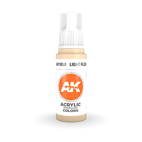 Ak Interactive 3Rd Gen Acrylic Light Flesh 17Ml