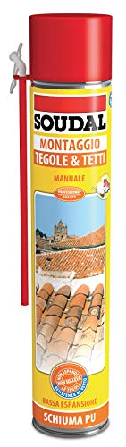 Soudal Schiuma Tegole/Tetti Manuale Ml.750
