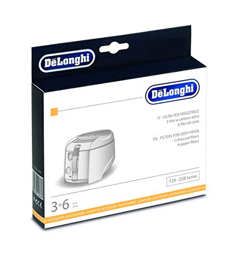 De'Longhi Fil.F28 Set Filtri Per Friggitrici Per Modelli F28 - D28