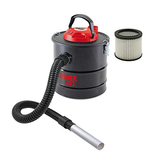 Bidone Aspira Cenere Polvere Valex Cinder 603 800W 11Lt Filtro Ricambio Omaggio