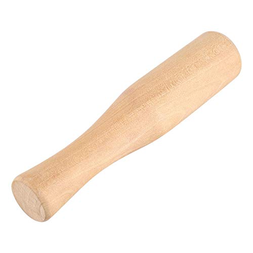 Muti-Funzionale Mini Pestello In Legno Naturale Strumento Per Rettifica Smerigliatrice Di Miscelazione Con Impugnatura Lunga Ergonomica Pulizia Facile