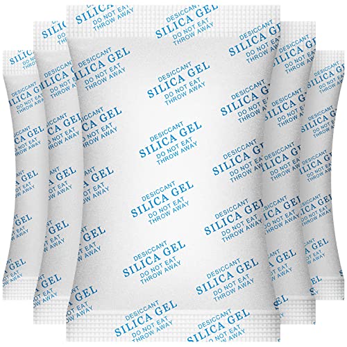 5 Grammo (250 Packs) Di Gel Di Silice Essiccante Umidità Assorbitore, Conforme Alla Mil-D-3463E I E Ii E Din 55473.