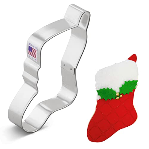 Formina Per Biscotti Stampo Per Calze Di Natale Da 12,7 Cm, Prodotto Negli Stati Uniti Da Ann Clark