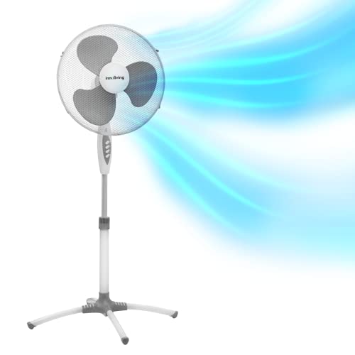 Innoliving Ventilatore Da Pavimento Con Piedistallo Piantana 40Cm Inn-503