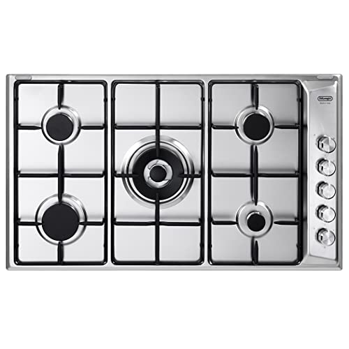 De Longhi Dli 59 Dd - Fornello A Gas, In Acciaio Inox, 90 Cm