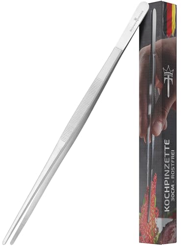 Schwertkrone Pinze Da Cucina 30 Cm - Pinzette Da Cucina E Barbecue/Pinze Da Pesca Mare Acciaio Inox