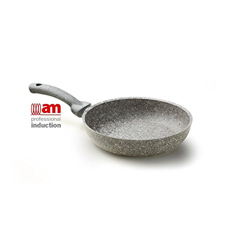 Padella Antiaderente Pietra Cm.26 - Cuore Di Pietra Induction